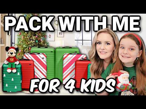 PACK WITH ME: CHRISTMAS in UTAH! Kids Airplane SNACKS & ACTIVITIES