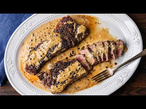 Steak au Poivre - Insanely Delicious Classic French Recipe