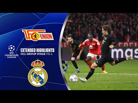 FC Union Berlin vs. Real Madrid: Extended Highlights | UCL Group Stage MD 6 | CBS Sports Golazo