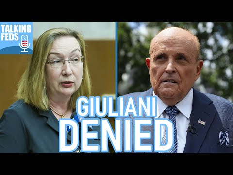 Judge delivers BLISTERING OPINION setting up Giuliani's GLUM future