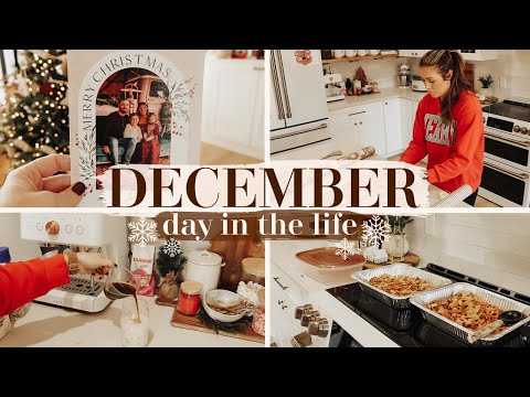 DECEMBER DAY IN MY LIFE | Christmas Cards, Christmas Bucket List, Coffee Recipes & more!