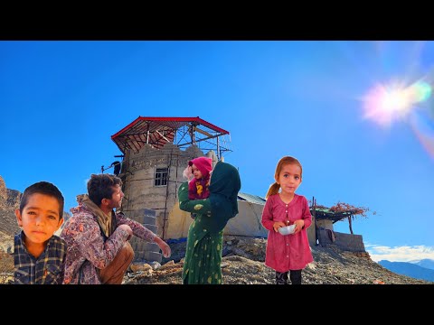 Believing in dreams: Hassan and Zuleikha completing the largest roof of the nomadic castle