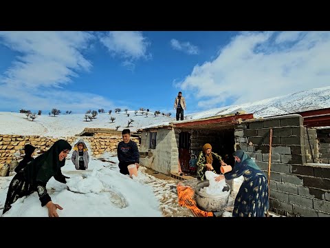 Frostbitten Fun: ❄️🥶🥶Snow Games and Family Joys in Cold Desert Winters