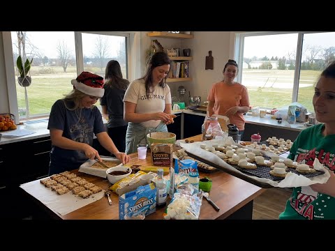 Family Time: Making Christmas Cookies & Snacks! Baking, Decorating & Exchanging!🎄🍪🧁🎅🏻🤶🏻