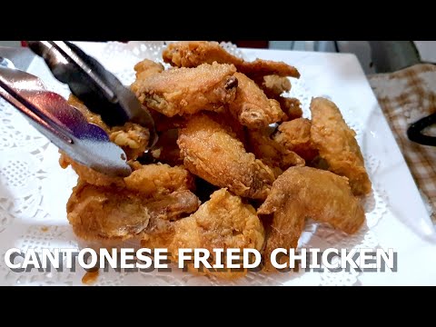 Delicious Chinese garlic fried chicken wing Recipe