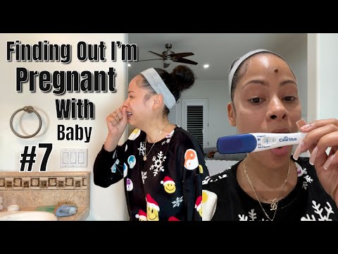 Vlogmas Day 3: Finding Out I'm Pregnant With Baby #7 | My Husband’s Reaction