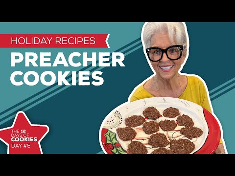 Holiday Cooking & Baking Recipes: Preacher Cookies Recipe | 5th Day of Cookies | No Bake Cookies