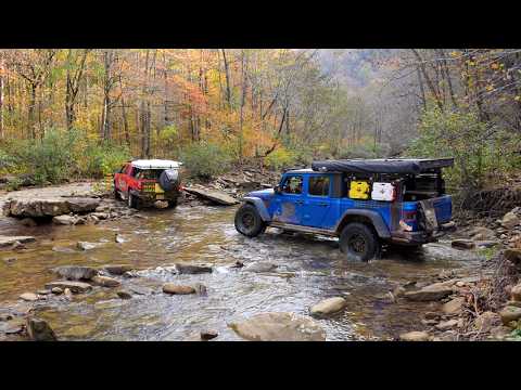 Ozarks Fall Color Run - 3 days off road in the Ozarks