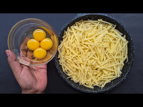 Just Add Eggs With Potatoes Its So Delicious / Simple Healthy Breakfast Recipe/ Cheap & Tasty Snacks