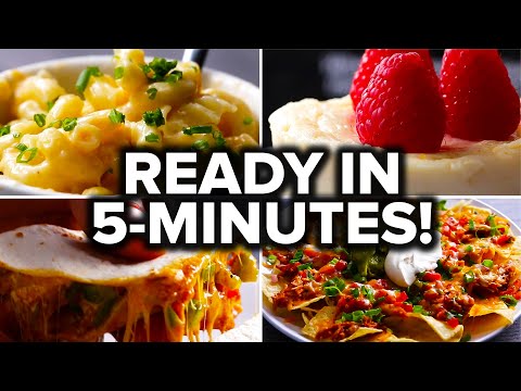 7 Recipes You Can Make In 5 Minutes