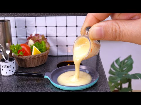 Delicious Miniature American Breakfast Recipe | Tasty Miniature Cooking Food In Real Life