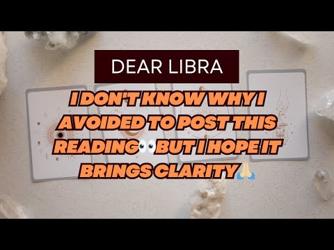 Libra ❤️ UNEXPECTED COMEBACK✨DON'T KNOW WHY I AVOIDED TO POST THIS READING👀HOPE IT BRINGS CLARITY🙏🏼