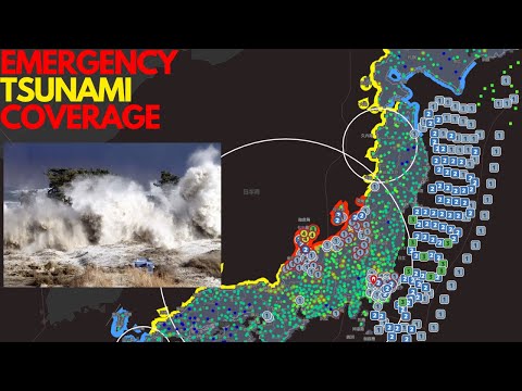 🔴 LIVE COVERAGE - Massive 7.4 Earthquake and Tsunami Strikes Japan