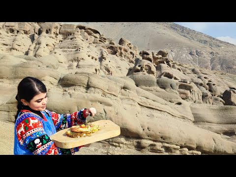 Delicious breakfast recipe with eggs in a few minutes (next to stones in the shape of ghosts)