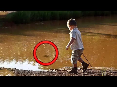 Boy Keeps Looking At River – When His Parents See Why, They Immediately Call the Newspaper!