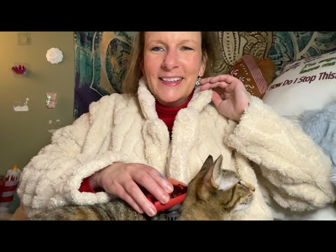 The cats and I test the Breo iDream 5S & the Breo Scalp Mini | January 2, 2024