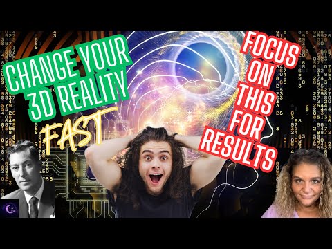 Change 3D REALITY FAST!!! Focus on THIS for RESULTS🤯 Manifesting with Kimberly | Neville Goddard