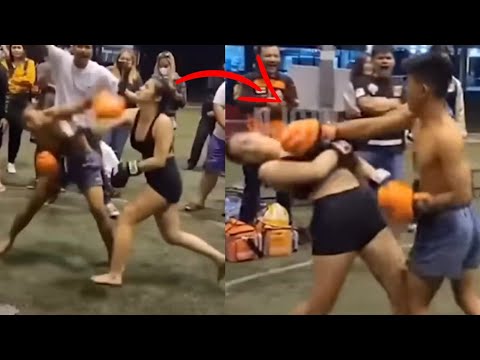 Professional Female Fighter Challenges 15 Year Old Boy To A STREET FIGHT