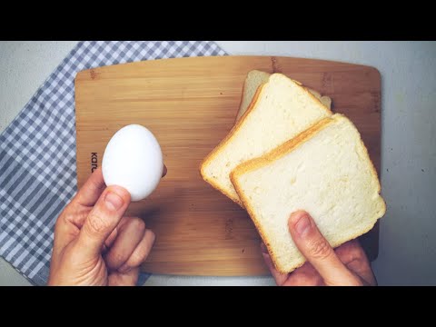 like hotel breakfast Only Eggs & Bread / Breakfast Recipe / Simple ,Cheap & Tasty Snacks