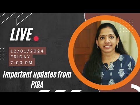 NEW UPDATES FROM PIBA