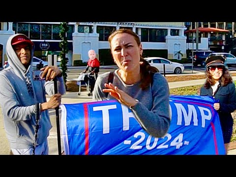 Priceless Moment a Biden Voter gets Red Pilled - try not to laugh