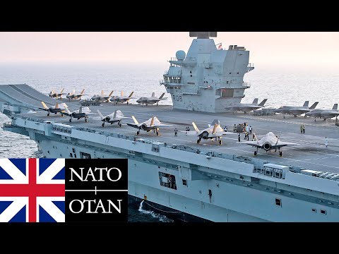 Yemen panic! British Aircraft Carrier HMS Queen Elizabeth Arrived in the Red Sea on full Alert