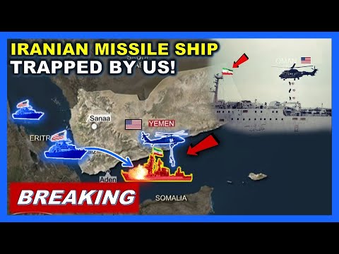 US Navy Launches Surprise Attack & Captures Hundreds of Iranian Weapons! Houthi boat sunk by US Navy