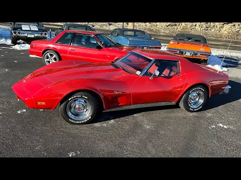 1972 Chevrolet Corvette 4 Speed $18,900 Maple Motors #2461 Front End Was Changed Guys