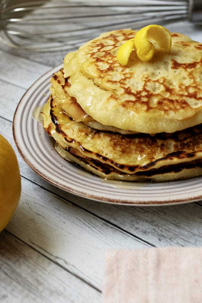 Lemon Pancakes Recipe - Dessert for Two