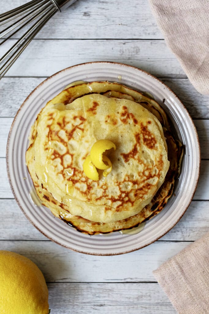 Lemon Pancakes Recipe - Dessert for Two