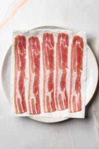 Microwave Bacon steps