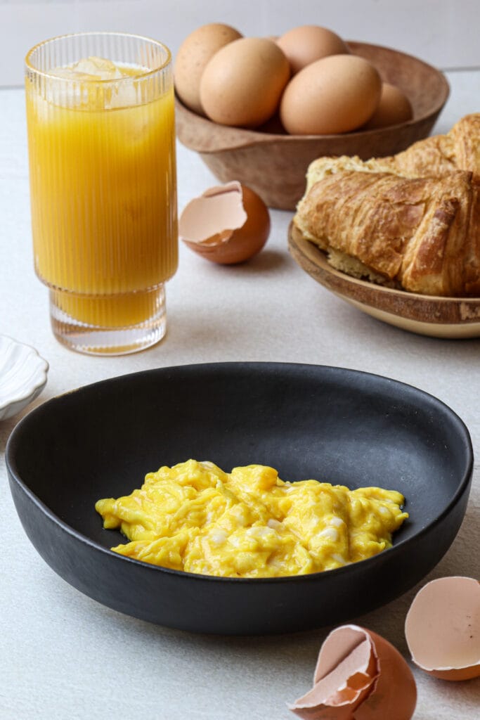 Soft Scramble Eggs Recipe