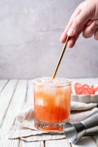 Mezcal Paloma Cocktail