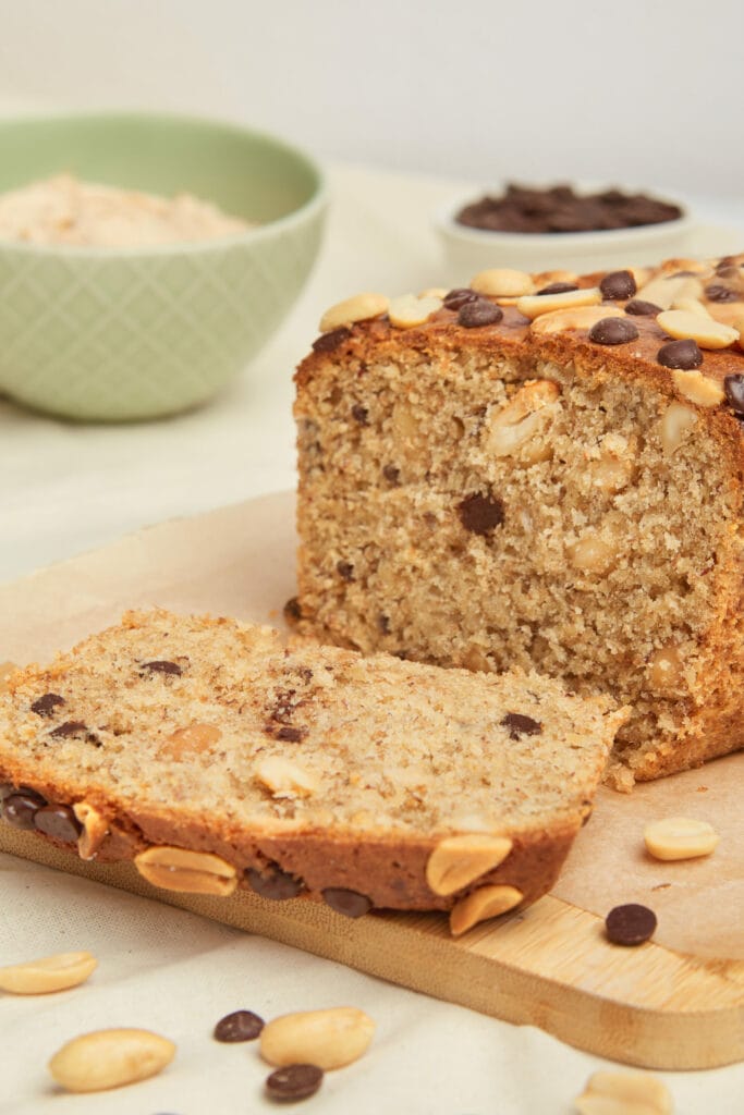 Peanut Butter Banana Bread