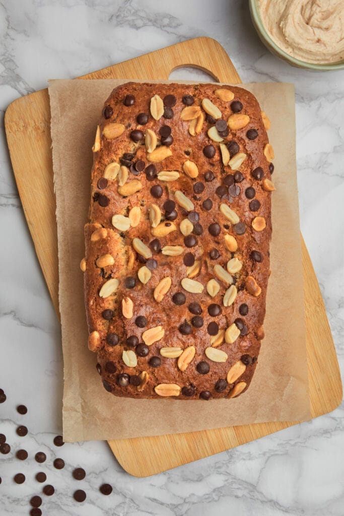 Peanut Butter Banana Bread