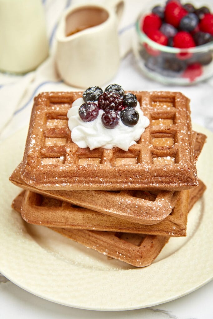 Perfect Chocolate Waffles