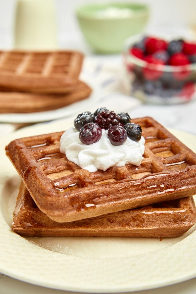 Perfect Chocolate Waffles