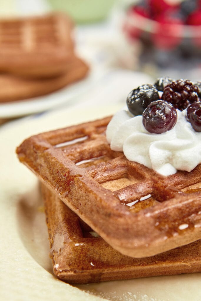 Perfect Chocolate Waffles