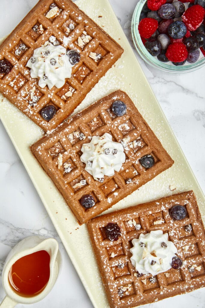 Perfect Chocolate Waffles