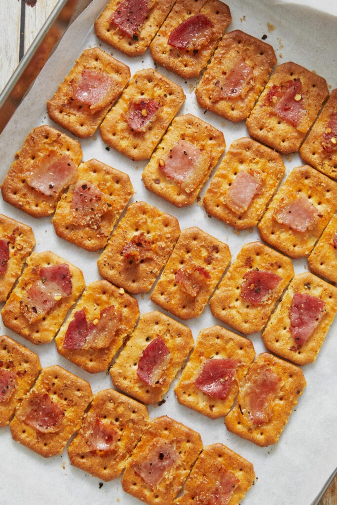 Candied Bacon Crackers