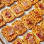 Candied Bacon Crackers