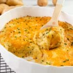 Twice Baked Mashed potatoes