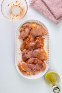 Boneless Air Fryer Chicken Thighs